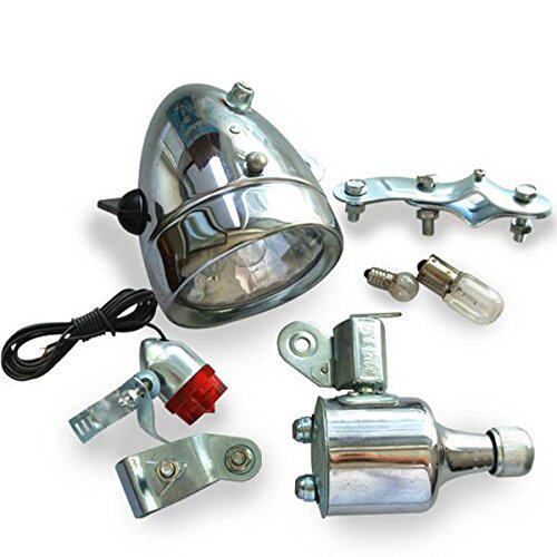 磨电灯复古前灯USB充电前灯喇叭