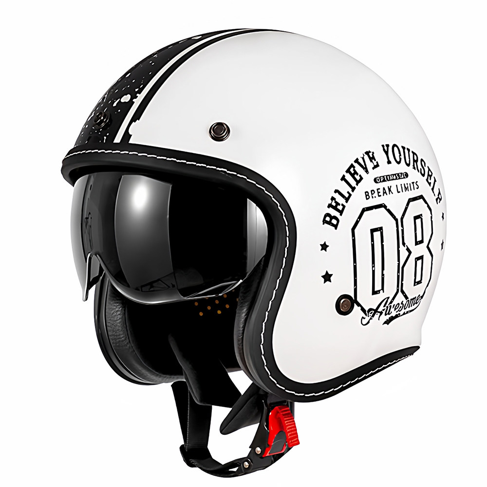 复古巡航太子头盔哈雷摩托车骑士头盔男女半盔电动头盔骑行头盔