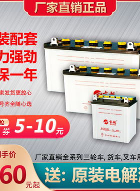 古越6-QA-28/32/36/45/60/80/90/105宗申福田三轮摩托车12V蓄电瓶