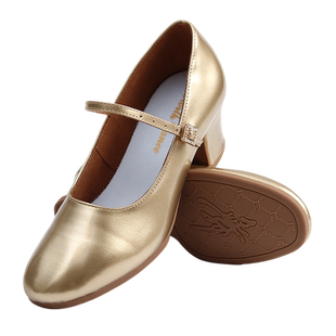 北舞维族跟鞋摩登跳舞鞋新疆舞蹈鞋金跟鞋民族舞鞋藏族舞广场舞