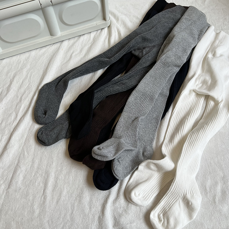 女童韩版连裤袜春秋纯棉打底袜裤