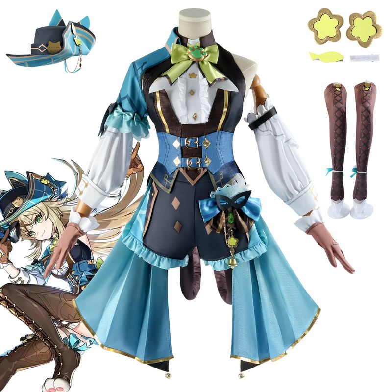 原神cos服绮良良新皮肤倩影游侠cos服全套学生版cosplay动漫服装