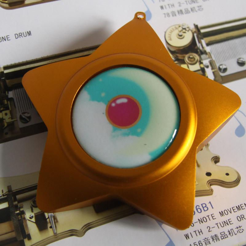 선원 문 달빛 전설 펜던트 뮤직 박스 뮤직 박스 소녀 생일 크리 에이 티브 커플 선물