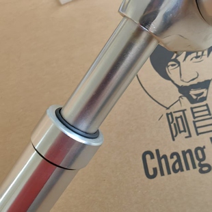 27.2*350 Bicycle Suspension SeatPost铝合金亮银座管自行车鞍管