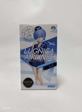 日版 现货 SEGA 从零开始的异世界生活 蕾姆 空姐制服 景品手办