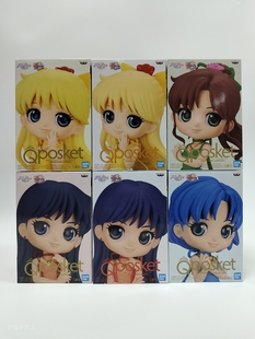 日版 眼镜厂 Qposket美少女战士 爱野美奈子水野亚美火野丽  手办