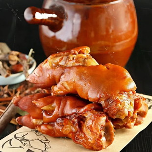 五香卤味猪蹄熟食真空包装猪爪猪手猪脚卤肉熟食下酒菜260g-500g