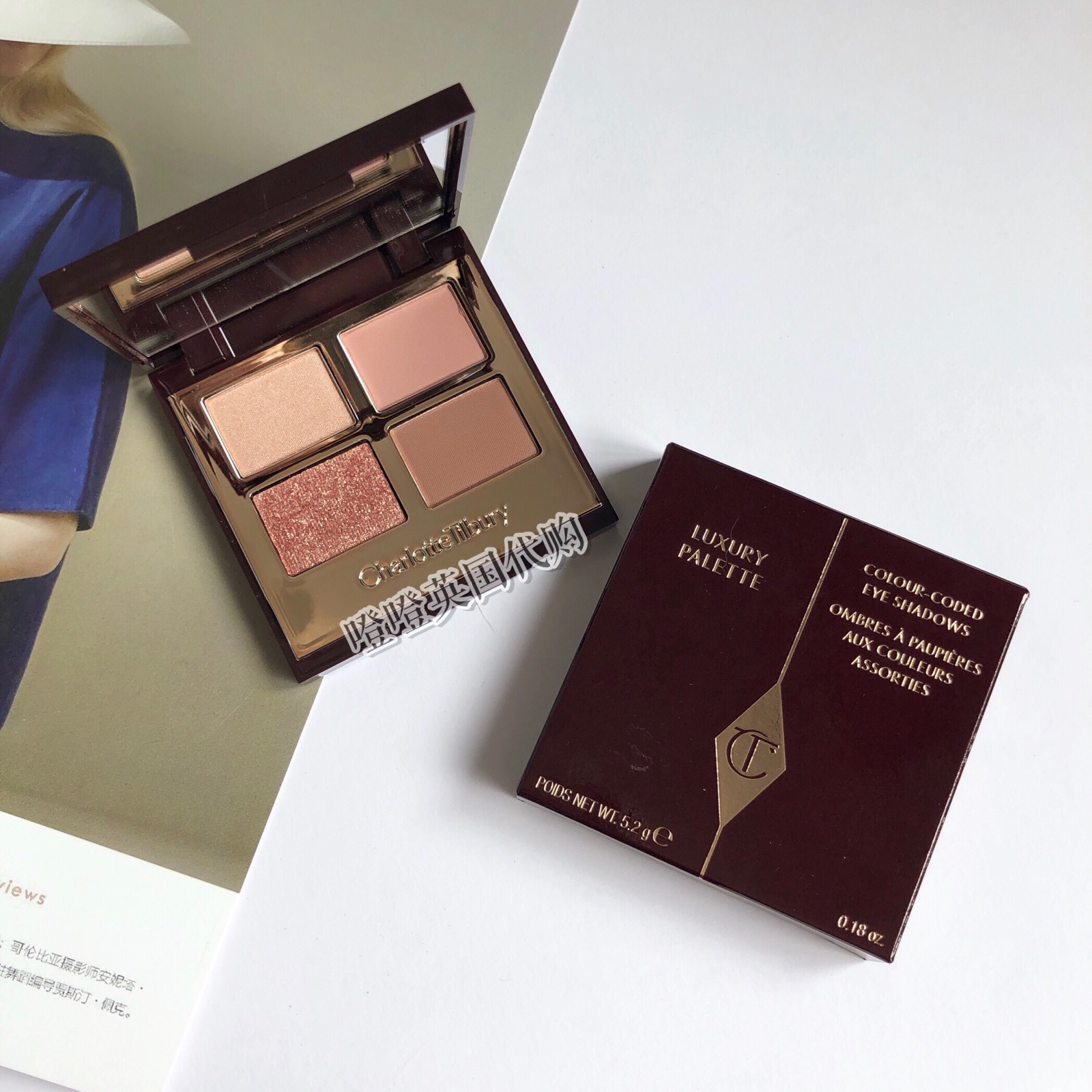 现货 Charlotte Tilbury CT眼影盘 Pillow Talk PT EX Dreamgasm|ruв категории Косметика, тени - от Buy2taobao.com для оказания профессиональной услуги покупки агента Taobao