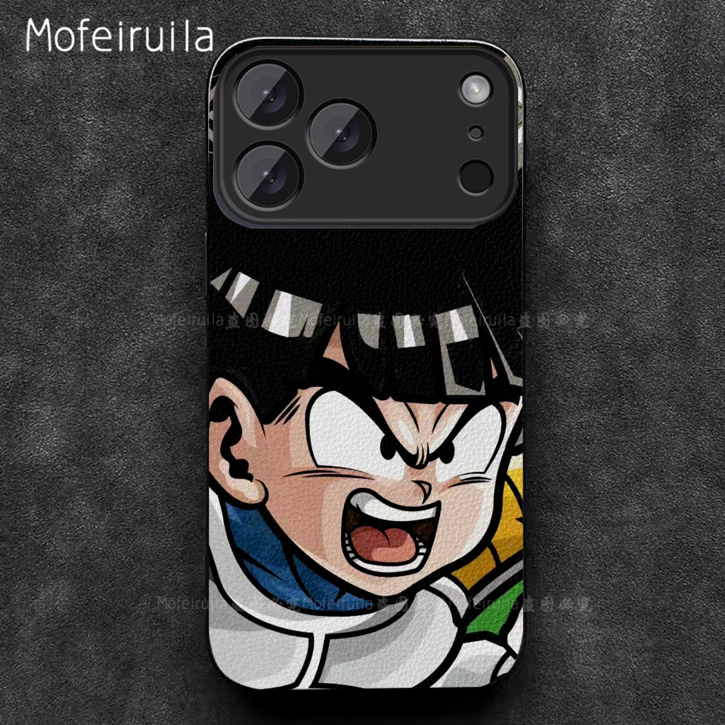 动漫龙珠悟饭赛亚人悟空潮牌苹果17 iPhone17promax 17pro 16 15 14 13手机壳小米17promax适用皮革保护套