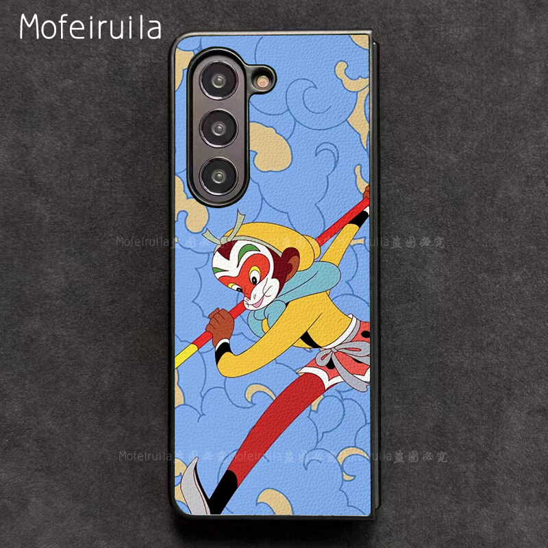 西游记孙悟空如意金箍棒小米MIXFold4三星zfold6手机壳华为MateX6适用OPPOFindN5折叠屏荣耀Magic V3皮革w25,3C数码配件,手机保护套/壳,淘宝优惠券,粉丝福利购,淘宝优惠卷