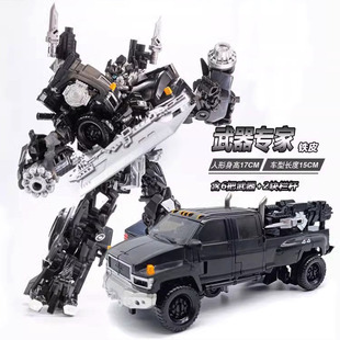 百微变形玩具武器专家铁皮开路先锋SS14电影版汽车机器人模型金刚