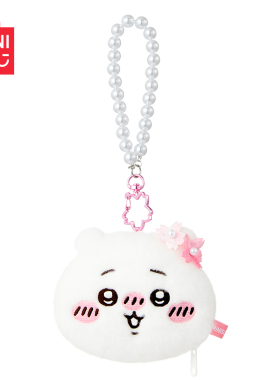 MINISO名创优品chiikawa毛绒钱包挂饰可爱玩偶挂件