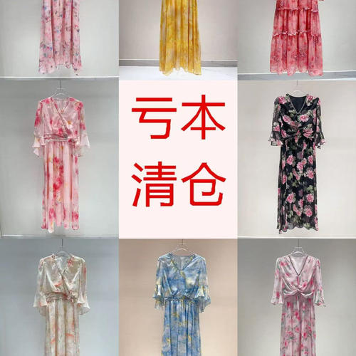 高品质乔其纱连衣裙设计感合集