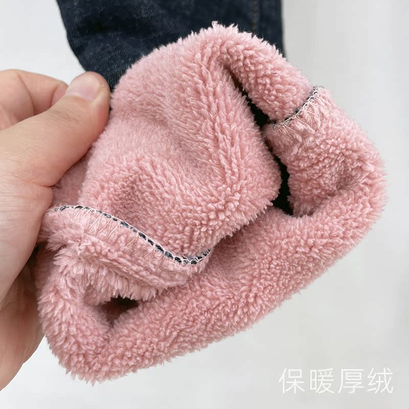 一件过冬不臃肿厚绒棉裤女