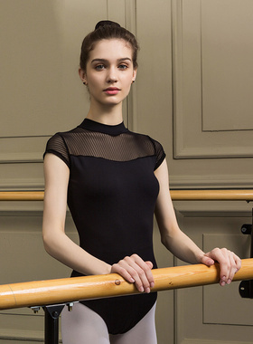 倚玲舞蹈倚玲舞蹈成人芭蕾舞练功服短袖舞蹈连体服女蕾丝乘风破浪