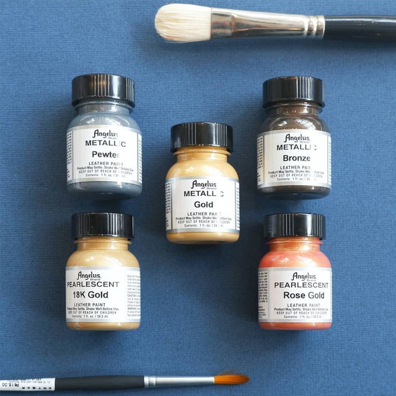 美国进口angelus皮革涂鸦颜料