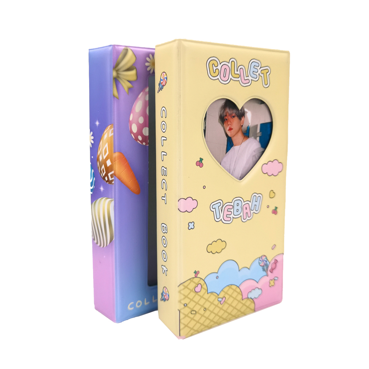 兜友定制PVC书签4连拍收纳册包邮