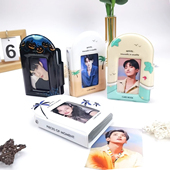 封面定制卡包卡册3寸相册加厚PVC亮面明星小卡收纳册追星迷你卡册