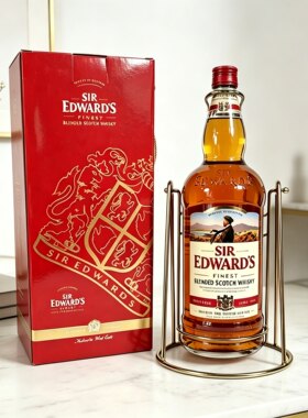 Sir Edward's/爱德华爵士威士忌经典款 调配型正品进口洋酒4.5L