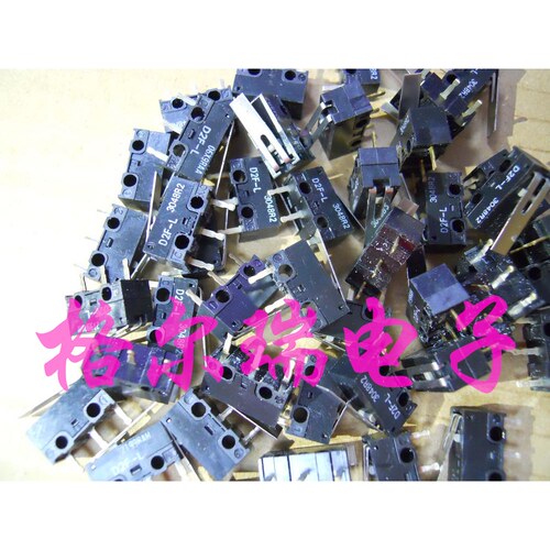 供应原装进口OMRON D2F-L D2F-01  超小型微动开关 鼠标按键开关