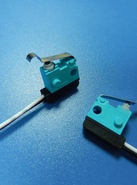 原装进口松下开关 ASQ10338 超小型密封防水微动开关 弯杆带线