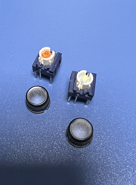 供应类似于 MEC 3FTH9 超长寿命度按键开关10x10mm 插脚带灯轻触