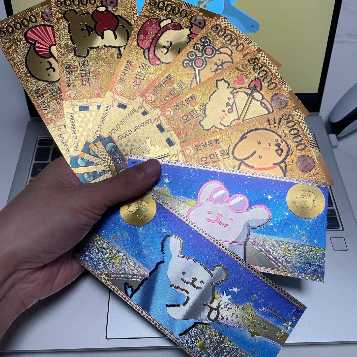 新年礼物线条小狗纪念钞狗狗币纪念币情人节礼物送女朋友礼品书签,文具电教/文化用品/商务用品,书签,淘宝优惠券,粉丝福利购,淘宝优惠卷