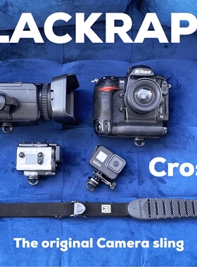 快枪手BLACKRAPID CROSS SHOT 相机背带轻便扫街微单无反相机肩带