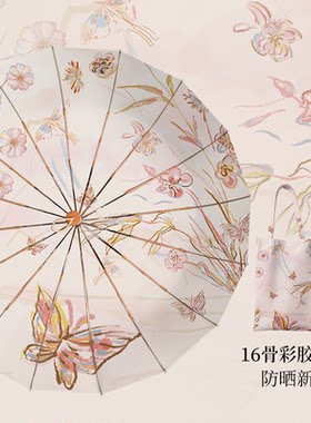 AVRNA16骨彩胶防晒遮阳伞