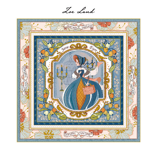 ZOELAND原创真丝大方巾