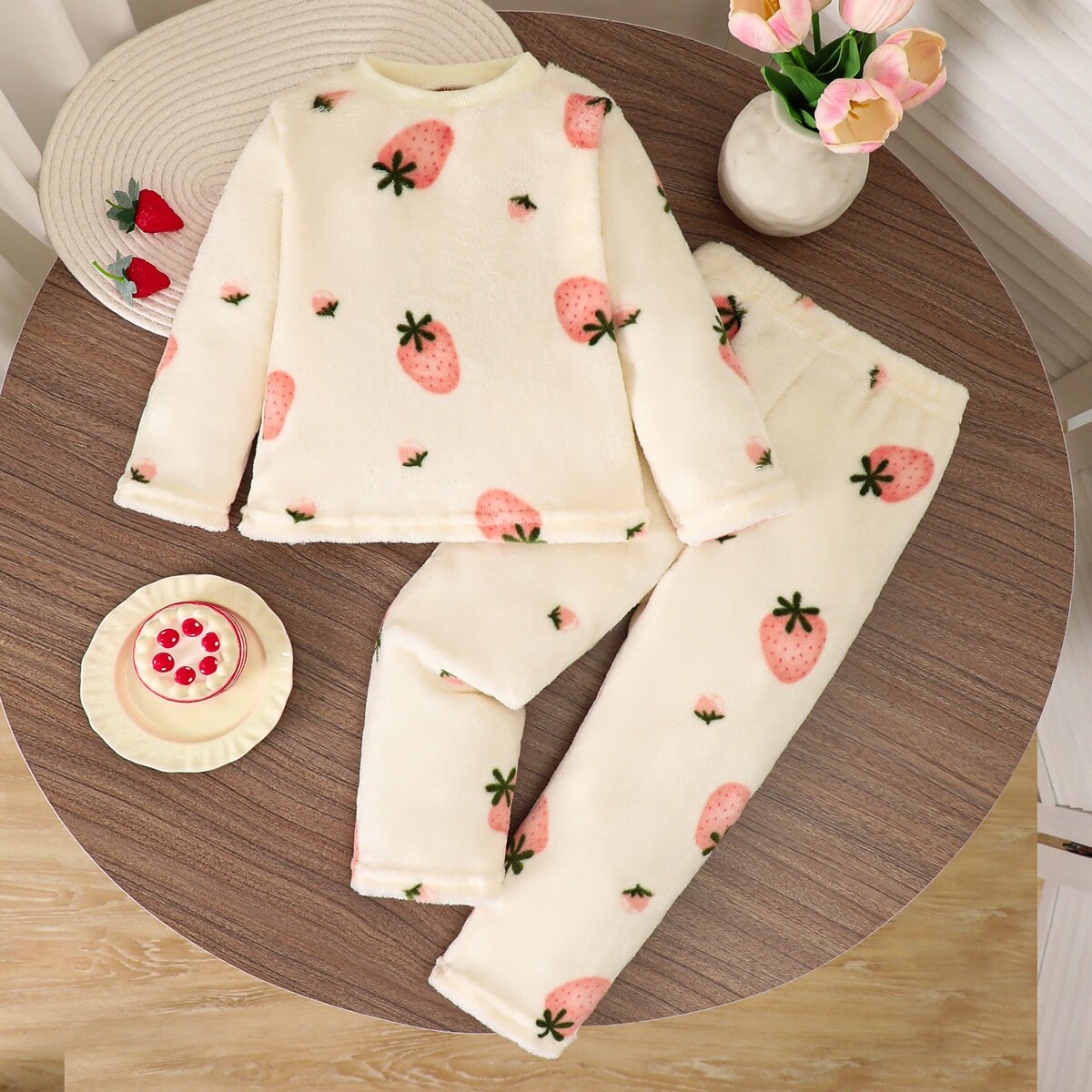 女童睡衣冬款2025新款儿童女孩珊瑚绒套装中大童秋冬法兰绒家居服