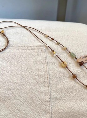 【古韵】项链绳高级感轻奢复古DIY可自由搭配Y简约 独特 小众设计