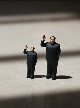 KING TOYS 伟人毛主席 1/87 1/64 1/43人偶车模场景搭配 预定