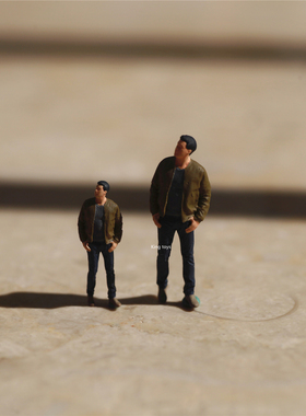 KING TOYS 休闲男 1/87 1/64 1/43人偶车模场景搭配 预定