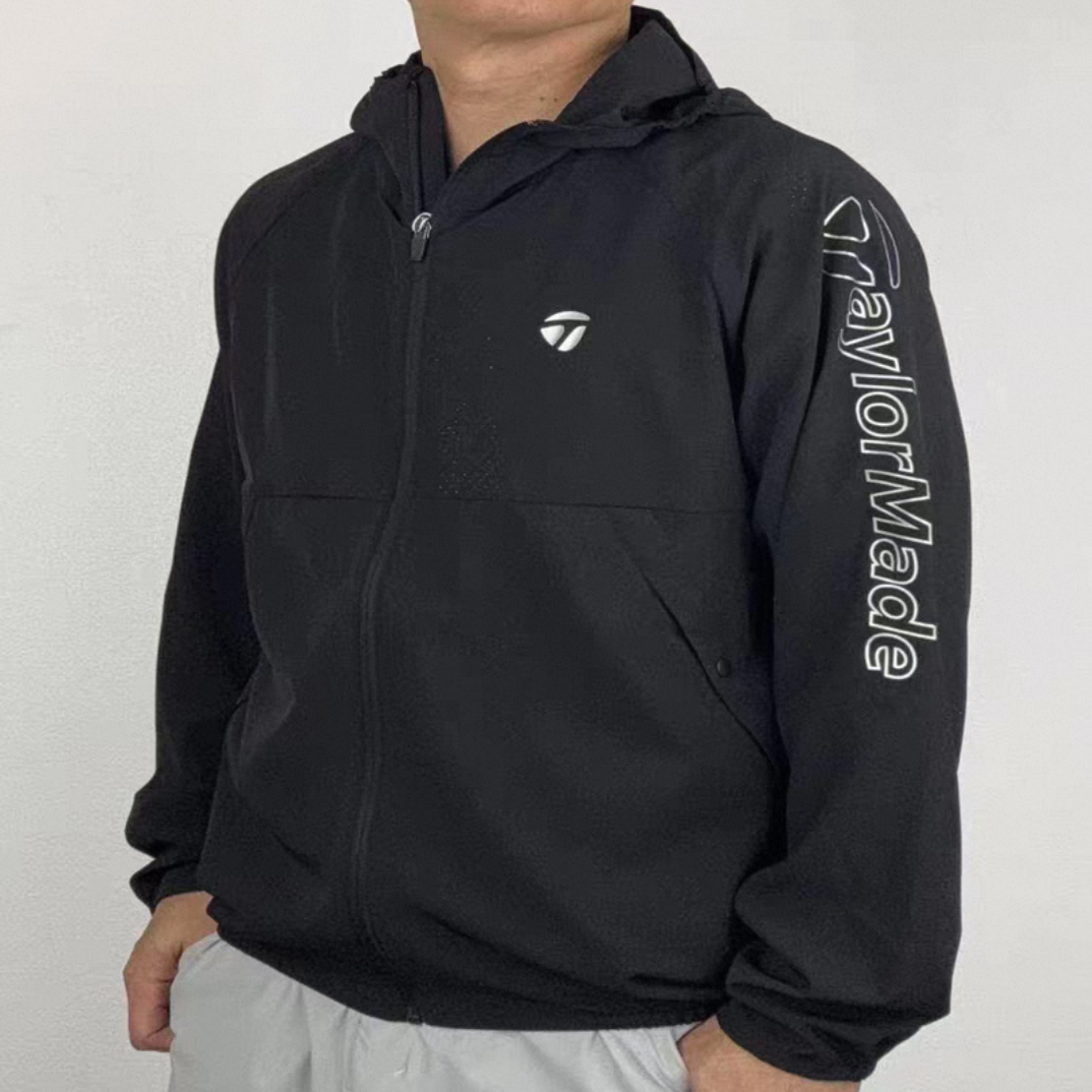 高尔夫男士球衣弹力风衣单层薄外套长袖夹克速干运动透气秋冬男装