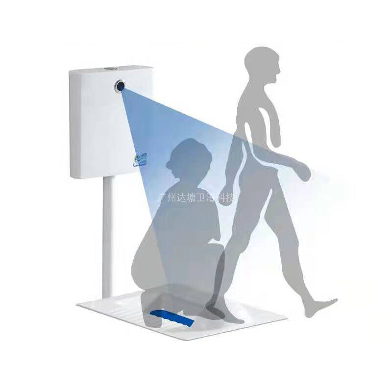 芊菊智能冲便器大便蹲便感应小便冲洗阀电池或220v手按或全自动