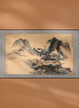 装饰画名画中国画风景山水古画