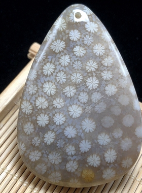 吊坠珊瑚菊花男女情侣款项凯恩