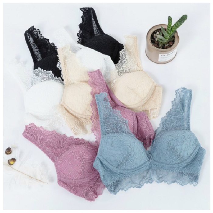 Fimage性感无钢托桑蚕丝调整文胸