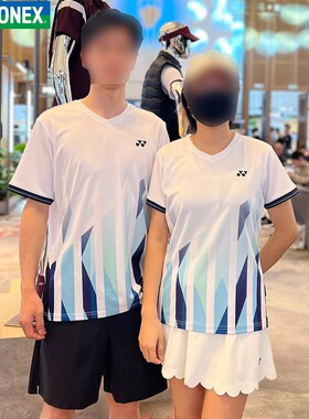 新款尤尼克斯YY羽毛球服运动服1103925BCR男女T恤上衣短袖透气