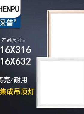 适用克兰斯宝仕龙集成吊顶led灯