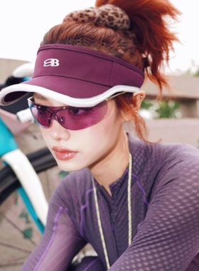 连体无框网红太阳眼镜防紫外线圆弧形墨镜超轻运动骑行跑步眼镜紫