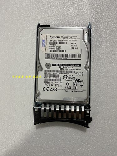 适用于IBM X3550 X3650 M2 M3 0637 42D0638 300G 10K服务器硬盘