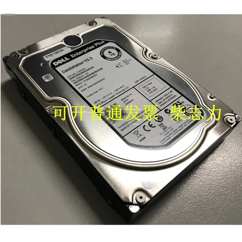 适用于DELL SCv2000 SCv2080 SC400 SC280硬盘4T/4TB SAS 6GB 3.5