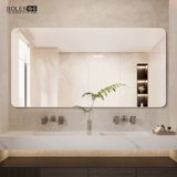 Bolen Light Luxury Louseless Belless Mirror зеркало туалетное зеркало туалетное зеркало зеркало зеркало стена -туалетное зеркало, связанное с туалетом
