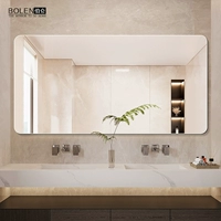 Bolen Light Luxury Louseless Belless Mirror зеркало туалетное зеркало туалетное зеркало зеркало зеркало стена -туалетное зеркало, связанное с туалетом