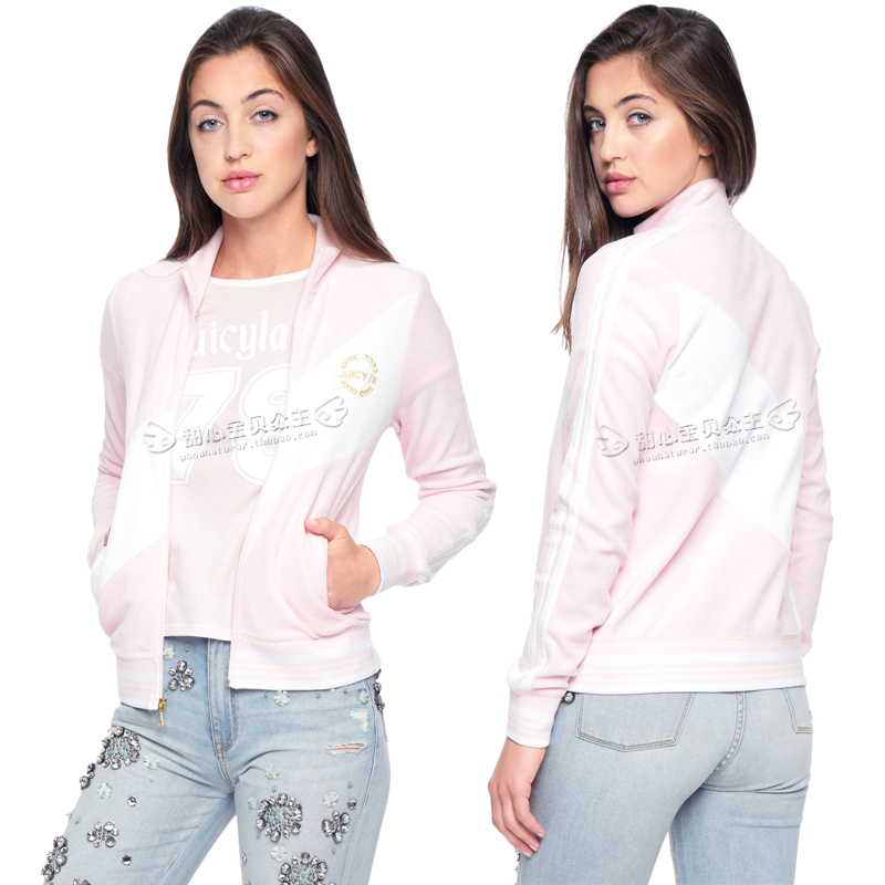 ¹úÄÚÏÖ»õ ÌðÐÄÃÀ¹ú¹º Juicy Couture ÊúÌõÆ´É«Ìì¶ìÈÞÀÁ´¼Ð¿ËÎÀÒÂ