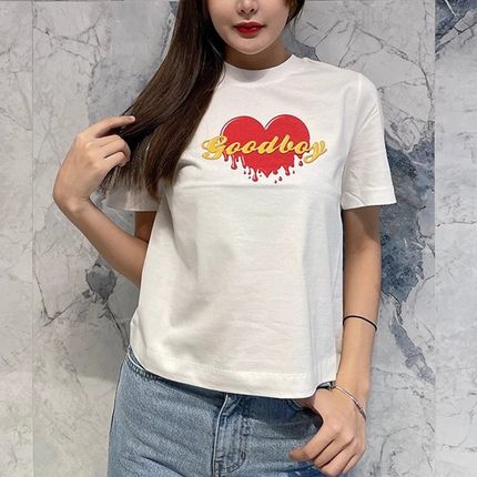 清仓 一件4折 两件2.8折 不退不换 XOXOGOODBOY 宽松短袖T恤女