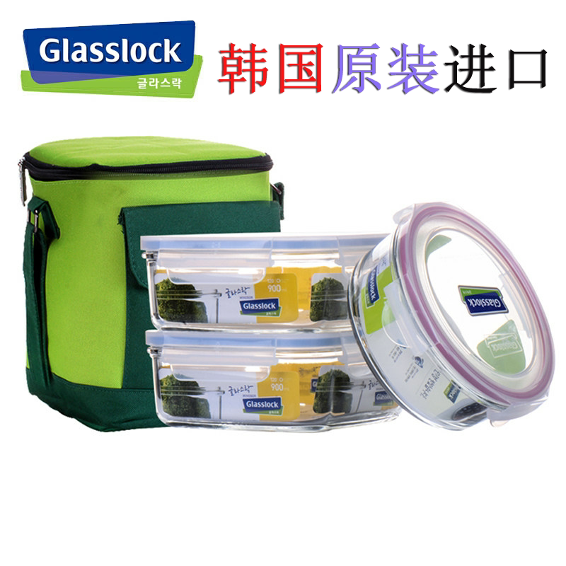 韩国glasslock玻璃玻璃保鲜盒图片