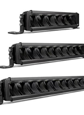 熏黑镜面 新款 500米超强 聚光LED 汽车越野车牧马人前杠车顶射灯